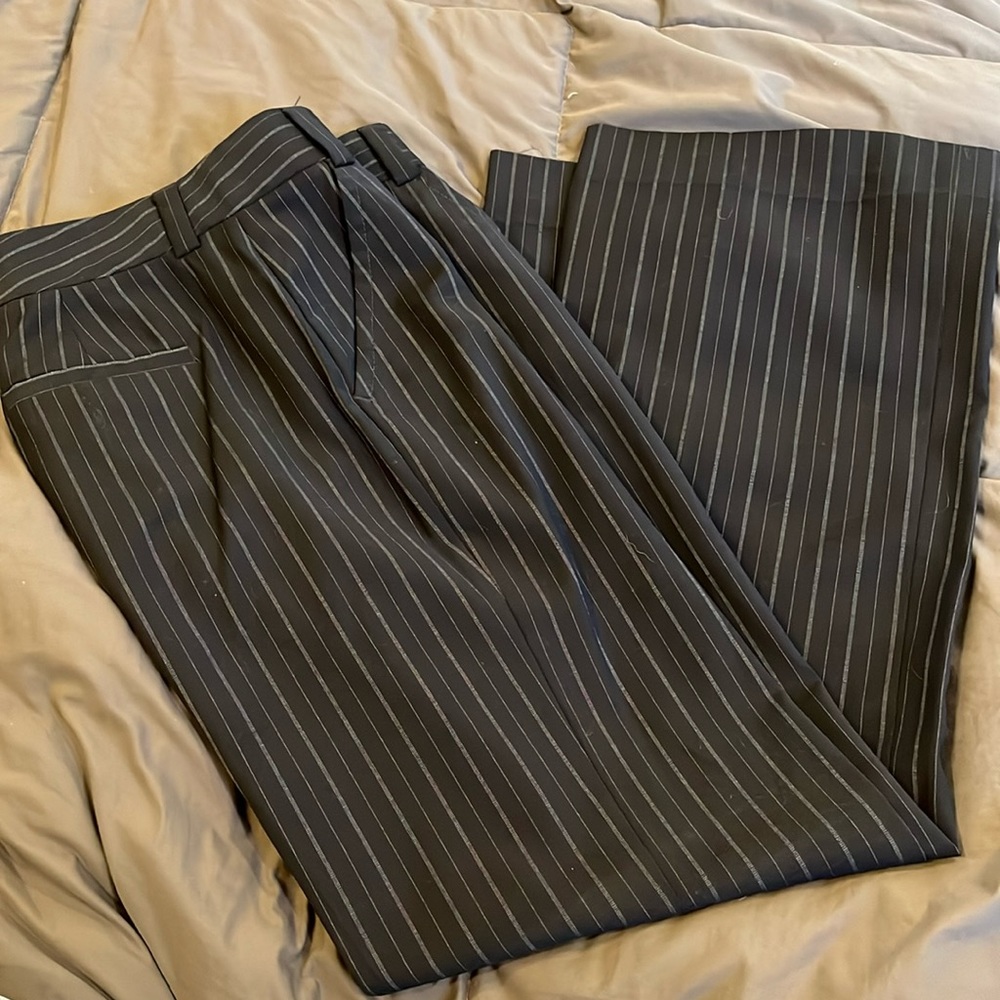J Crew pinstripe pants